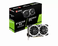 Tarjeta De Vídeo Msi Ventus Gtx 1650 D6 Ventus Xs Oc GeForce GTX 1650, 896 Núcleos Cuda, 4 Gb, 128 Bit, Gddr6, 7680 X 4320 Pixeles, Pci Express X16 3.0, 1x Hdmi, 1 X Displayports